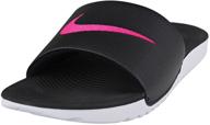 👟 stylish and comfortable: nike women's kawa slide sandal – perfect summer slip-ons logo