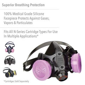 img 3 attached to 🩺 Silicone Respirator – North Safety 770030L