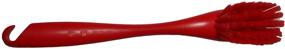 img 1 attached to 🧽 IKEA Plastic Dishwashing Brush - Hooked Handle in Assorted Colors: Enhance Your Kitchen Cleaning Routine!