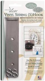 img 1 attached to Enhanced Vinyl Siding S Hook 2 Pack: Optimize Your Siding Installation