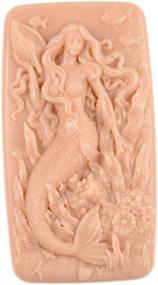 img 4 attached to Улучшенное SEO: форма для мыла ручной работы Longzang 3D Mermaid Silicone Soap Mold Handmade Craft Mould (S531)