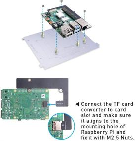 img 3 attached to 🔨 GeeekPi Raspberry Pi Cluster Case, Stackable Raspberry Pi Rack with 120mm RGB LED 5V Cooling Fan for Raspberry Pi 4B/3B+/3B/2B/B+ and Jetson Nano (8-Layers)