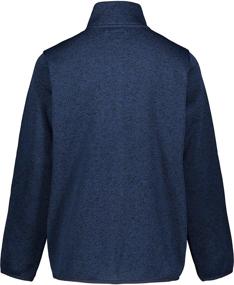 img 2 attached to Nautica Boys' Full-Zip Fleece Jacket: Optimal Warmth and Style