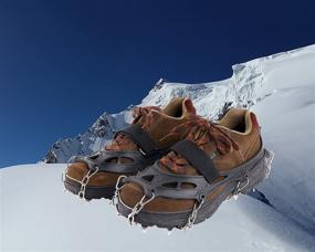 img 3 attached to Vinqliq Footwear Traction Crampons Non Slip Outdoor Recreation