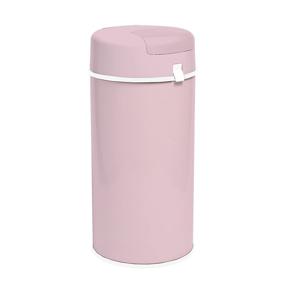 img 4 attached to 👶 Пеленальный ведро Bubula Steel в светло-розовом цвете: идеальное решение для беззапаховой утилизации подгузников.