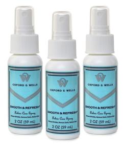 img 4 attached to 👕 Oxford & Wells Smooth & Refresh: Non-Ironing, Wrinkle Relaxer, Static Remover, Odor Reducer - Fabric Care Spray, 2oz (Pack of 3)