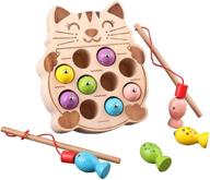 montessori toddlers magnetic cat shape preschool logo