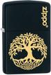 zippo custom lighter engraved black logo