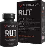 💪 rut testo booster: unleash your inner alpha with all-natural male supplements – boost energy, strength, and endurance logo
