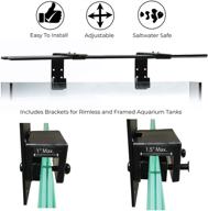 🐠 enhanced dual adjustable arm mount kit for current usa aquarium lights logo