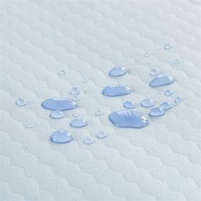 img 1 attached to Vagasi Queen Size Waterproof Mattress Protector - Noiseless, Breathable & Smooth Fabric Cover