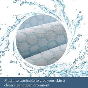 img 3 attached to Vagasi Queen Size Waterproof Mattress Protector - Noiseless, Breathable & Smooth Fabric Cover