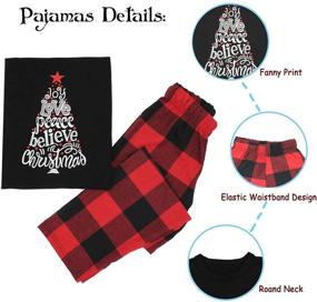 img 2 attached to Cozy and Stylish Christmas Pajamas Sets for the Whole Family