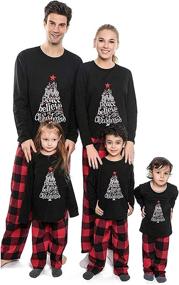 img 4 attached to Cozy and Stylish Christmas Pajamas Sets for the Whole Family