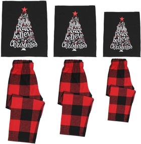 img 3 attached to Cozy and Stylish Christmas Pajamas Sets for the Whole Family