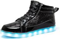 👟 igxx luminous halloween men's sneakers with rechargeable lights logo