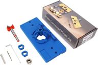 🔵 hally wood jig accessories - 35mm concealed hinge jig kit (blue) - enhance your seo logo