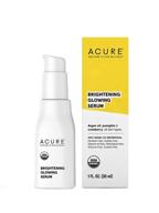 🌟 acure brightening glowing serum - 100% vegan formula for brighter appearance with argan oil, pumpkin, and cranberry - hydrating, soothing, and antioxidant-rich - suitable for all skin types - 1 fl oz logo