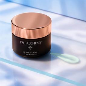 img 1 attached to 🧴 Tru Alchemy Quench Daily Facial Moisturizer with Hyaluronic Acid, Vitamin C, Bakuchiol – Superior to Retinol. Anti-Aging Face Cream for Firming Skin. 1.4 oz/40 g