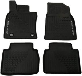 img 2 attached to 🚗 TOYOTA PT908-03180-20 All-Weather Floor Liner (Black): Enhancing Protection for Your Vehicle with 1 Pack