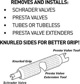 img 2 attached to 🔧 RocRide Bike Tire Presta Valve Core Removal Tool - Simplify Tire Maintenance