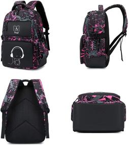 img 3 attached to Luminous Bookbag Backpacks: The Best 🎒 Choice for Asge School Backpacks and Kids' Backpacks