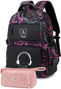 img 4 attached to Luminous Bookbag Backpacks: The Best 🎒 Choice for Asge School Backpacks and Kids' Backpacks