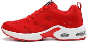 img 3 attached to 👟 FJPTREN Men's Fashion Running Sneakers: High-Performance Training Shoes