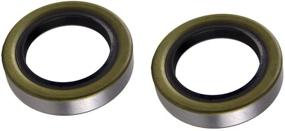 img 1 attached to 🔧 Lippert 333960 RV and Trailer Axle Grease Seal 3500LB - 1.719&#34; Inner Diameter, 2.565&#34; Outer Diameter (2 pack)