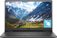 💻 2021 dell inspiron 3000 laptop: 15.6 fhd touch, intel i5-1035g1, 12gb ram, 256gb ssd + 1tb hdd, webcam, wifi, hdmi, bluetooth, win10 home - black logo