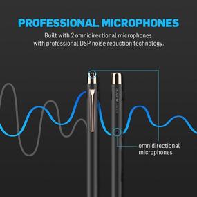 img 2 attached to 🎙️ Adonit AI-Vocal Smart Voice Recording Stylus for iPhone, iPad Air, iPad Pro, iPad Mini - Rechargeable Pens for Meetings, Learning, Interviews with 9hrs of Continuous Writing and Recording Capability