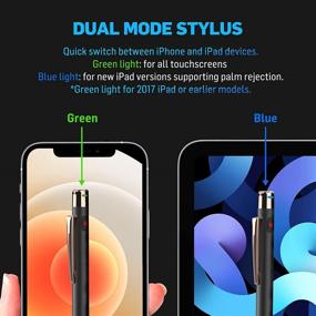 img 3 attached to 🎙️ Adonit AI-Vocal Smart Voice Recording Stylus for iPhone, iPad Air, iPad Pro, iPad Mini - Rechargeable Pens for Meetings, Learning, Interviews with 9hrs of Continuous Writing and Recording Capability