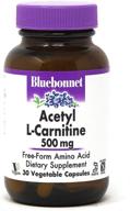 bluebonnet acetyl l carnitine vitamin capsules sports nutrition logo