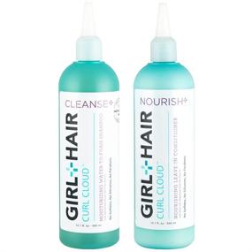 img 4 attached to 🌺 GIRL+HAIR Shampoo and Conditioner Set (2x 10.1 fl.oz./300 ml) – Moisturizing and Hydrating Dry Hair and Scalp, Enhancing Shine, Reducing Itchiness and Frizz – Silicone-Free, Paraben-Free, Sulfate-Free, Color Safe, Vegan