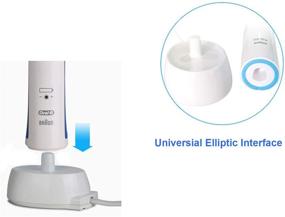 img 2 attached to Braun Oral-B 3757 Electric Toothbrush Replacement Charger Base: Waterproof Inductive Charger Compatible with Oral-B Genuine Pro and Most Models