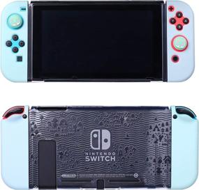 img 4 attached to 🎮 magictodoor Animal Crossing Nintendo Switch Case - Elegant Dockable Protective Cover with Handheld Grip Protection