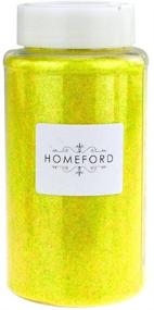 img 1 attached to 1-Фунтовая массовая желтая банка с мелким блеском "Homeford" - улучшенный SEO.