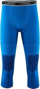 img 3 attached to LEAO Compression Athletic Basketball Football Boys' Clothing ~ Active