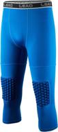 leao compression athletic basketball football boys' clothing ~ active логотип