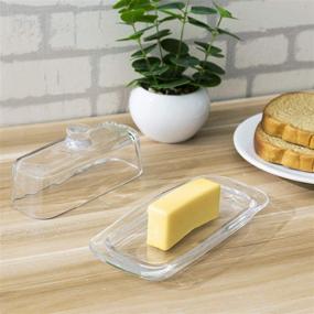 img 3 attached to MyGift Classic Decorative Butter Storage
