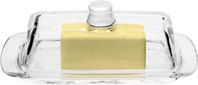 img 1 attached to MyGift Classic Decorative Butter Storage
