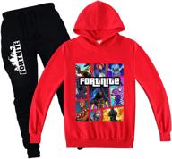 👕 футболка sweatpants graphic fashion sweatshirt: стильный выбор для активной одежды для мальчиков. логотип