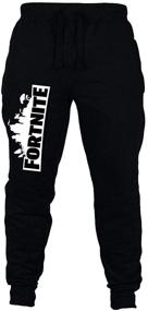 img 3 attached to 👕 Футболка Sweatpants Graphic Fashion Sweatshirt: Стильный выбор для активной одежды для мальчиков.