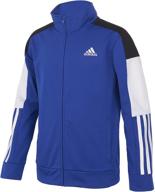 🧥 детская одежда для мальчиков: куртка adidas colorblock tricot для курток и пальто. логотип