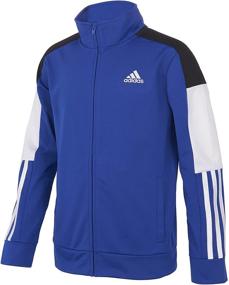 img 4 attached to 🧥 Детская одежда для мальчиков: Куртка Adidas Colorblock Tricot для курток и пальто.