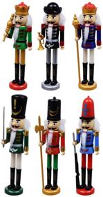 img 4 attached to Christmas Plastic Nutcracker Soldiers Set