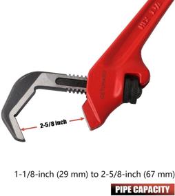 img 3 attached to 🔧 GETUHAND Offset Wrench Model - 2 Inch Size