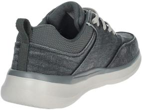 img 2 attached to Skechers Mens Delson 2 0 Charcoal Men's Shoes in Fashion Sneakers