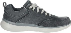 img 1 attached to Skechers Mens Delson 2 0 Charcoal Men's Shoes in Fashion Sneakers