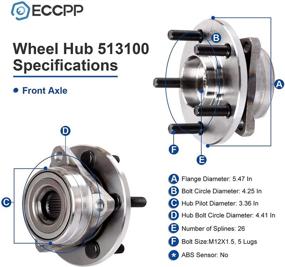 img 1 attached to ECCPP Bearing Assembly 1996 2005 Compatible